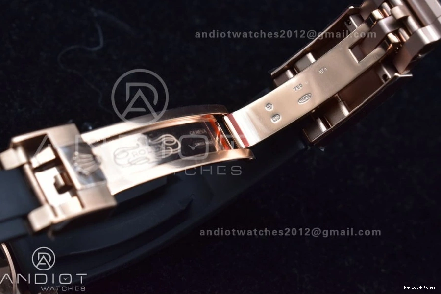 Best on 763 Strap BTF HighQuality Oysterflex 116515 SA 1:1 Edition Rubber RG Dial Daytona 0822
